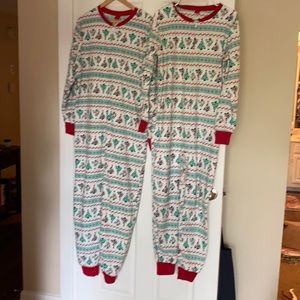 His & here Christmas onesie